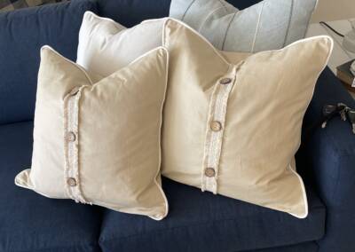 Custom pillows (Bring your own fabric or let us help choose!)