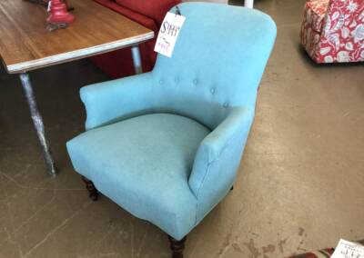 EGF 16 Blue Accent Chair