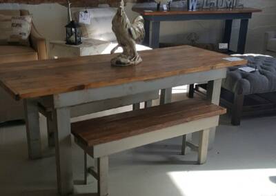 EGF 21 Custom table and benches