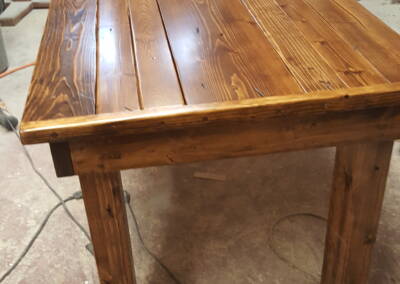 EGF 218 custom stained table