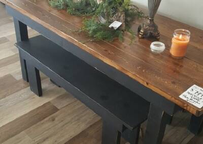 EGF 24 Custom table and benches