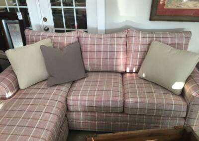 EGF 37 Custom Fabric Sofa with Chaise