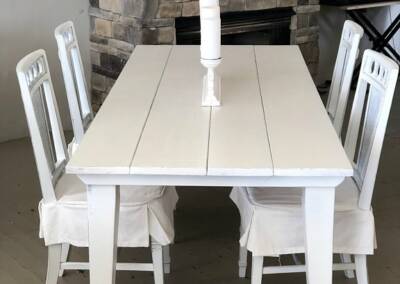 EGF 41 Custom table and chairs