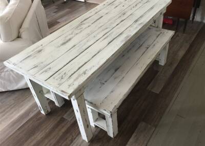 EGF 58 Custom table and benches