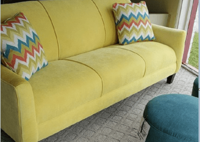 EGF 72 Yellow Custom Order Couch