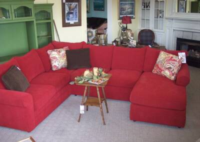 EGF 76 Red Sectional