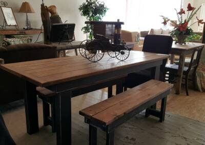 EGF 89 Custom table and benches