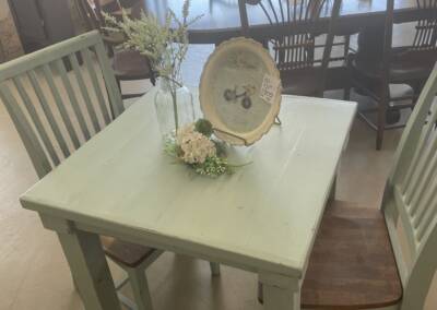 EGF 276 Custom table and two chairs $999.99