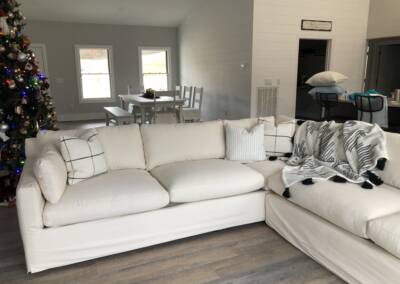 EGF Customer special order sectional in their house