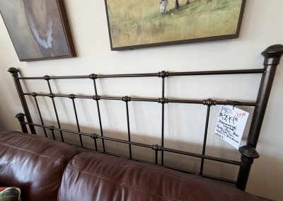 DAH-1 King size metal bed frame with rails NOW $149.99
