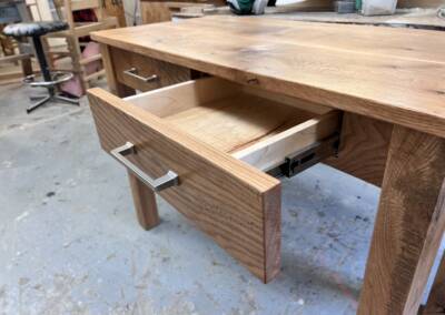 Custom made table for customer, can order in any size or finish!!