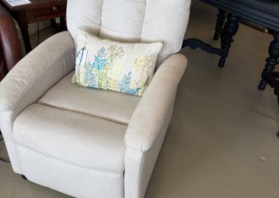 Massaging recliner chair $199.99 gently used.