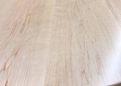 EGF- Solid maple table top 1 1/2 inches thick on cus
