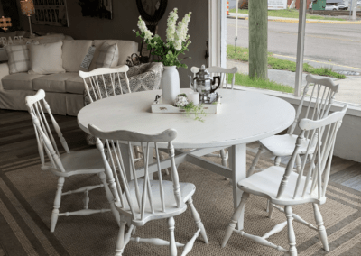 Custom made table and chairs