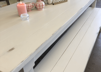 Custom table and benches