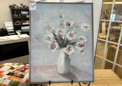 EGF $49.99 White floral picture