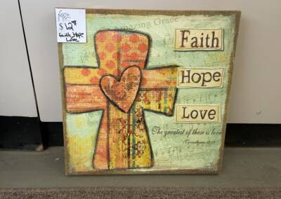 EGF $12.99 Faith, Hope, Love picture