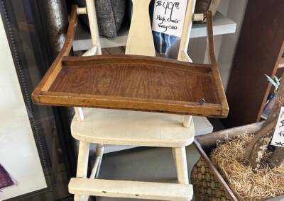 EGF $49.99 Antique High Chair