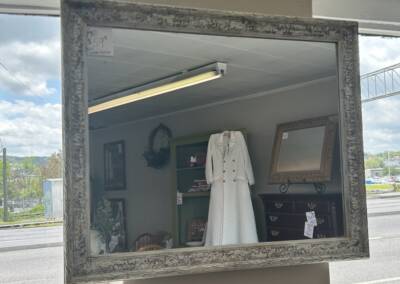 EGF $59.99 Antique white mirror