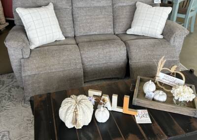 Laz-y Boy power reclining sofa