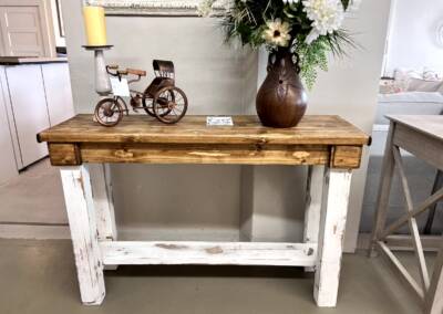 custom sofa table choose your own size and wood and finish