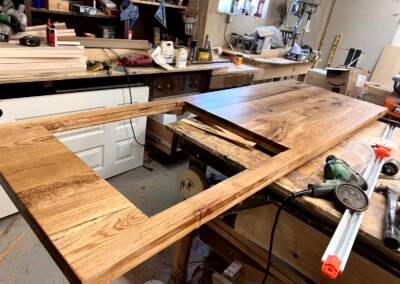 custom made counter tops in white oak choose your own size and wood and finish